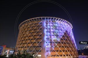 “Cyber Towers in HITEC City Hyderabad showcasing iconic IT infrastructure”